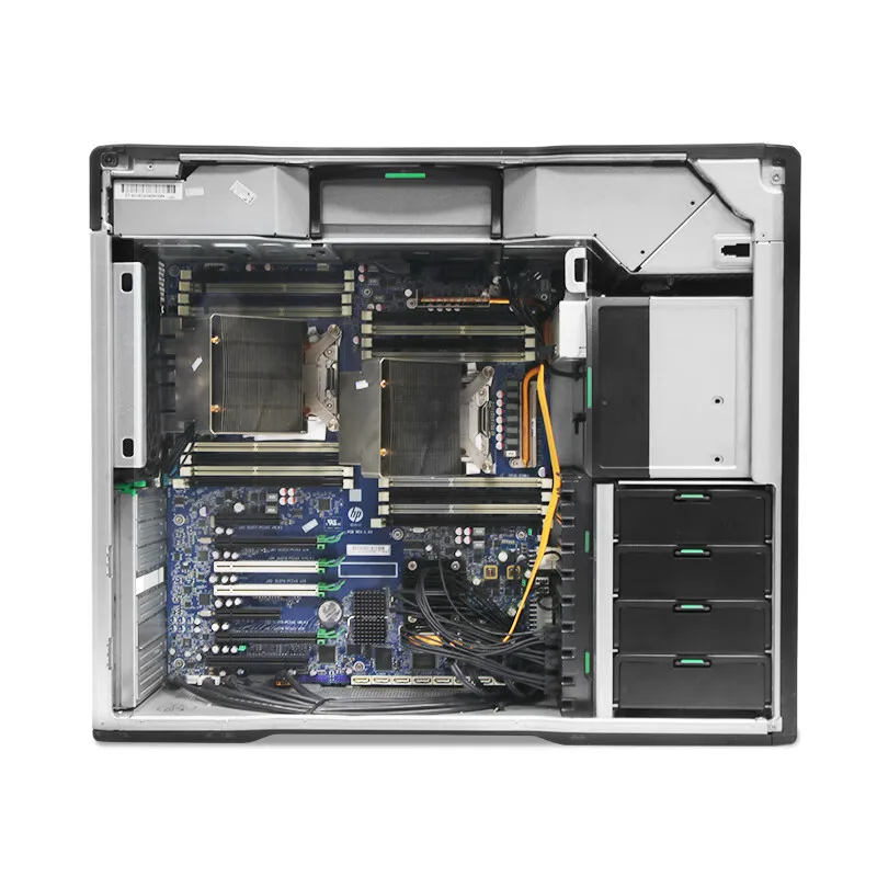 HP Z800 Workstation refurbished Xeon X5650*2 16G DDR3 500G HDD Q600-1G Used 95% new dual channel workstation computer
