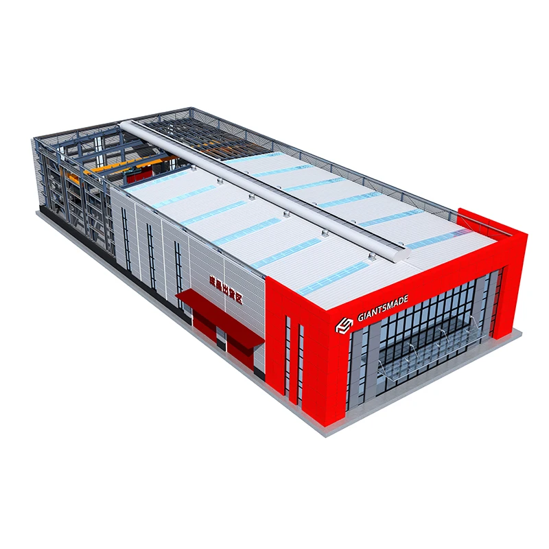 Energy saving, environmental protection, high efficiency Reservation of steel structure plant