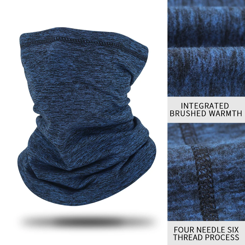 Multifunctional Cycling Motorcycle Sport Winter Ski Warm Fleece Bandana Scarf Tube Neck Cover Gaiter Warmer