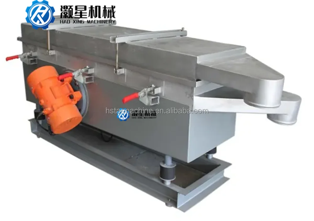 Китай лидер продаж линейное вибрационное сито с двигателем для сортировки зерна оборудование