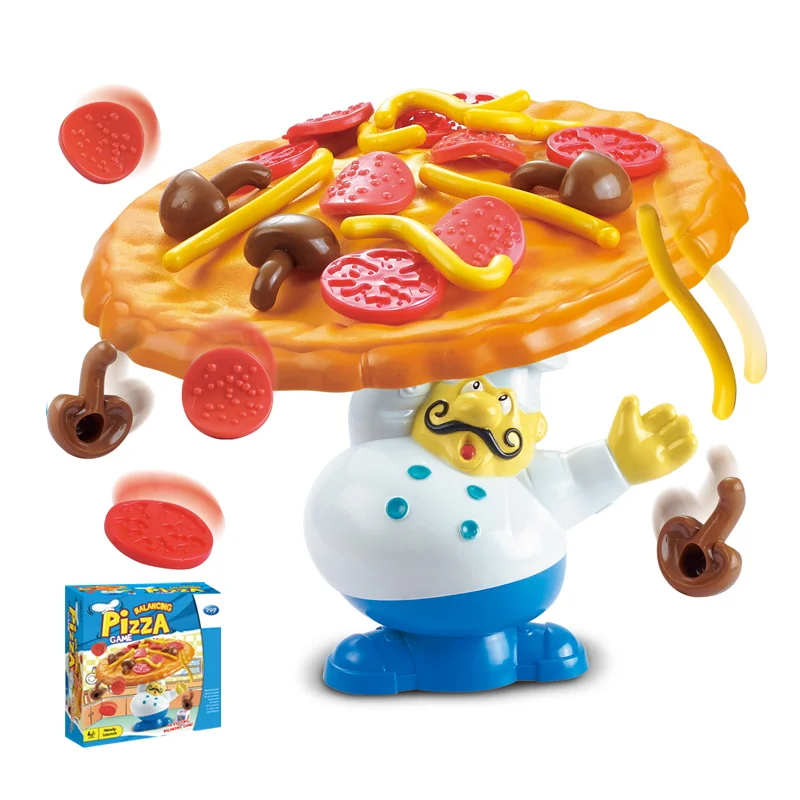 Parent-child Interaction Early Education Kitchen Pizza Toy Balance Pizza Game Toy