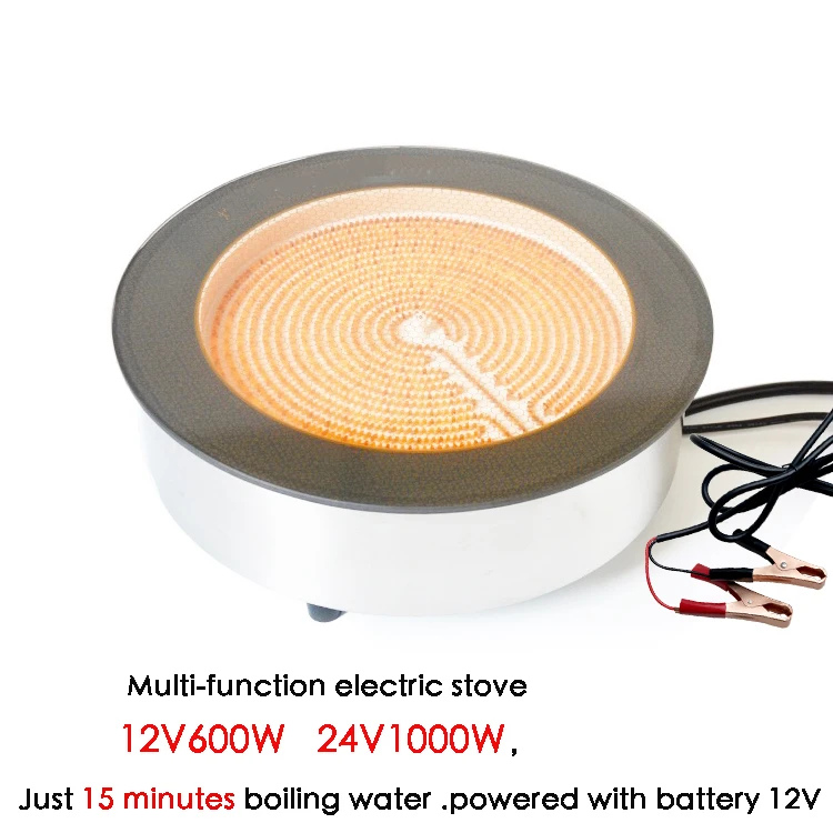 24V 1000W dc solar powered Multifunctional electric furnace 3.2L
