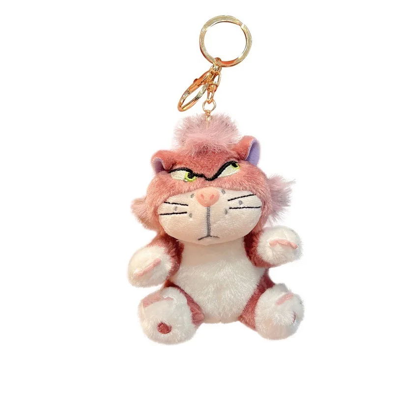 cute plush Lucifer cartoon plush dolls  keyring bag pendant mini doll hanging keychains  plush toy keychain