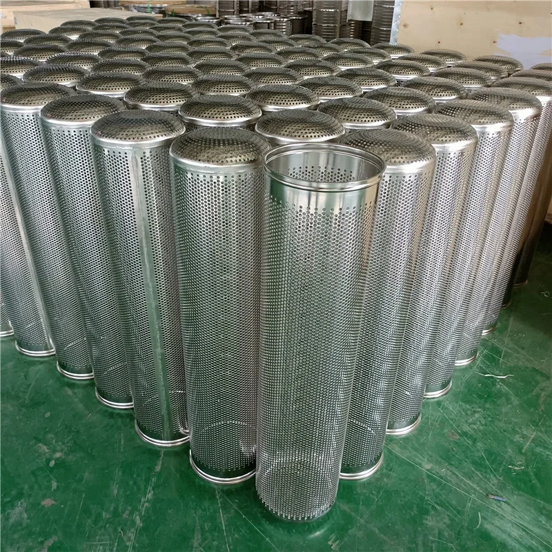 BTOSLOT  for waste water treatment Filter Strainers Perforated Bag-Filter Mesh Cylinders