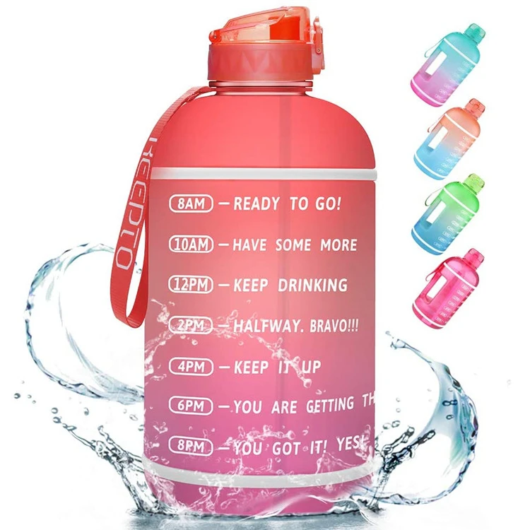 
Reusable Plastic Water Bottle For Women Sports Kettle Color Changing Water Bottle Hiking Water Bottle 