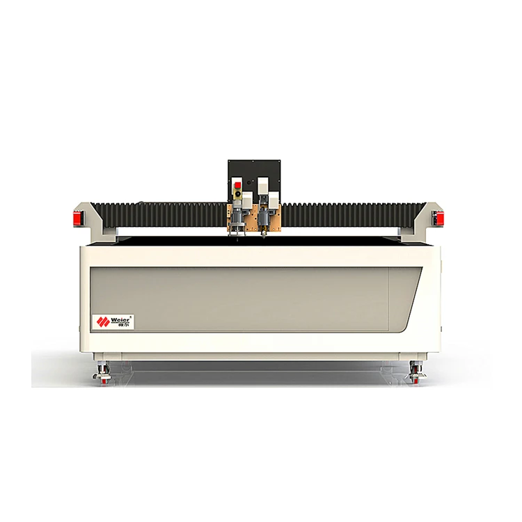 Carton Paper Box Oscillating Knife Cutting Machine with Creasing Wheel Tool