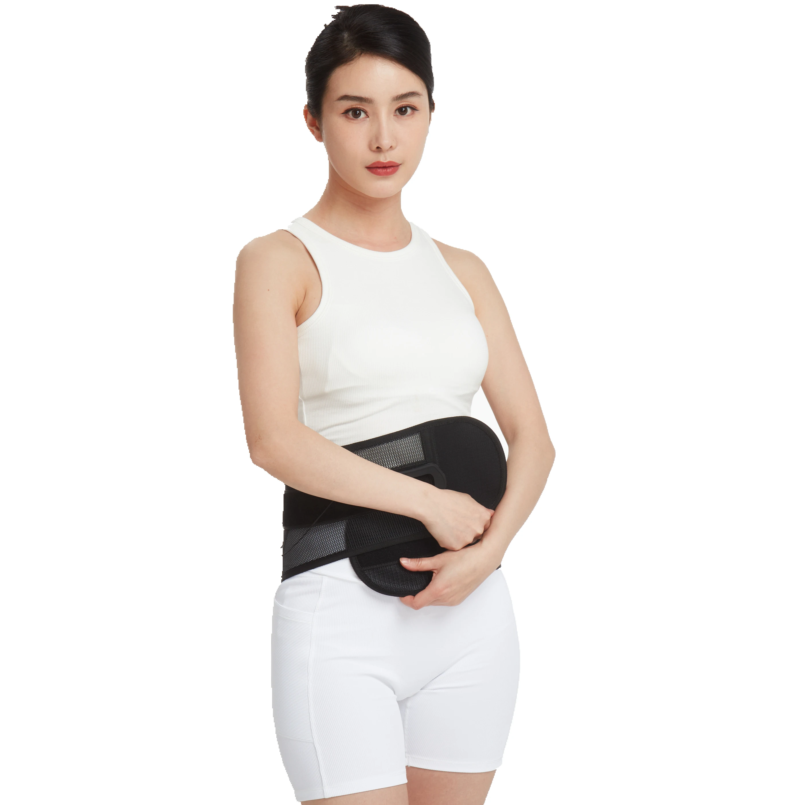Drawstring Pulley System Medical Waist Belt Adjustable Orthopedic LSO Back Brace Lumbar Support Orthosis