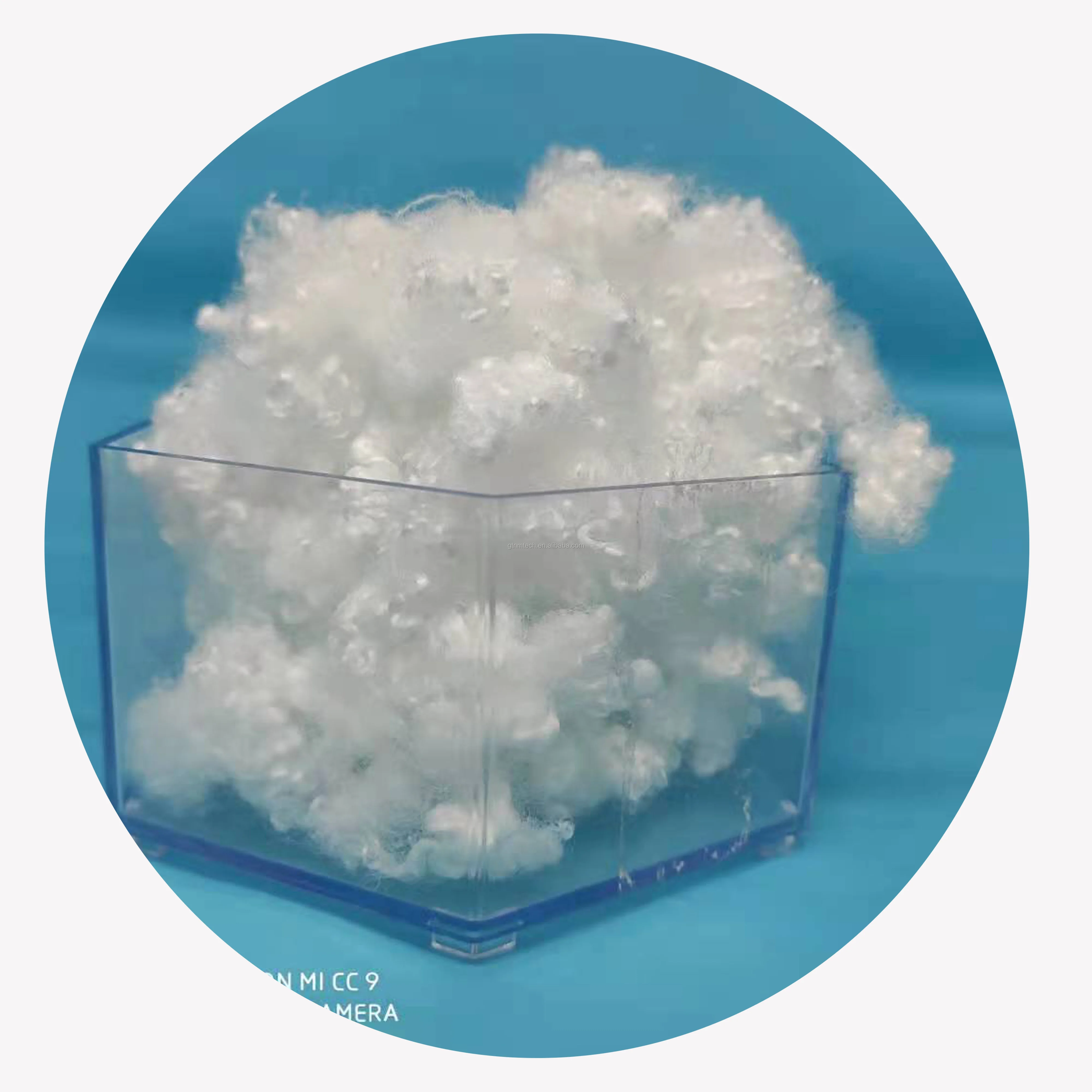 
7D 64MM 15D 64MM Hollow Conjugated Siliconized staple polyester fiber 