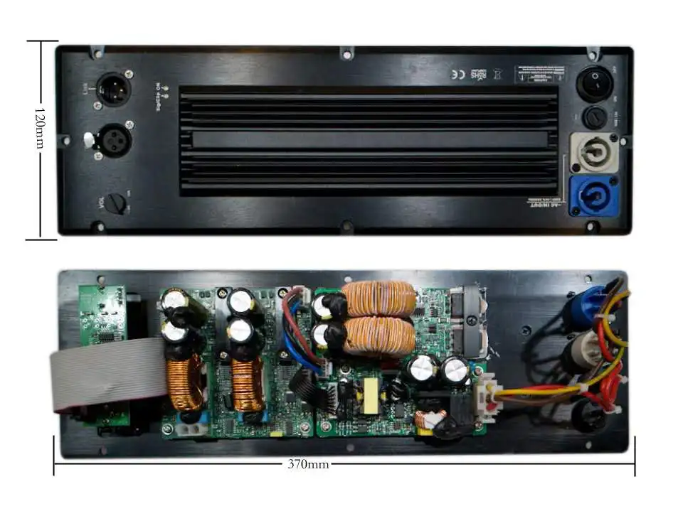 amplifier module for sub woofer with DSP