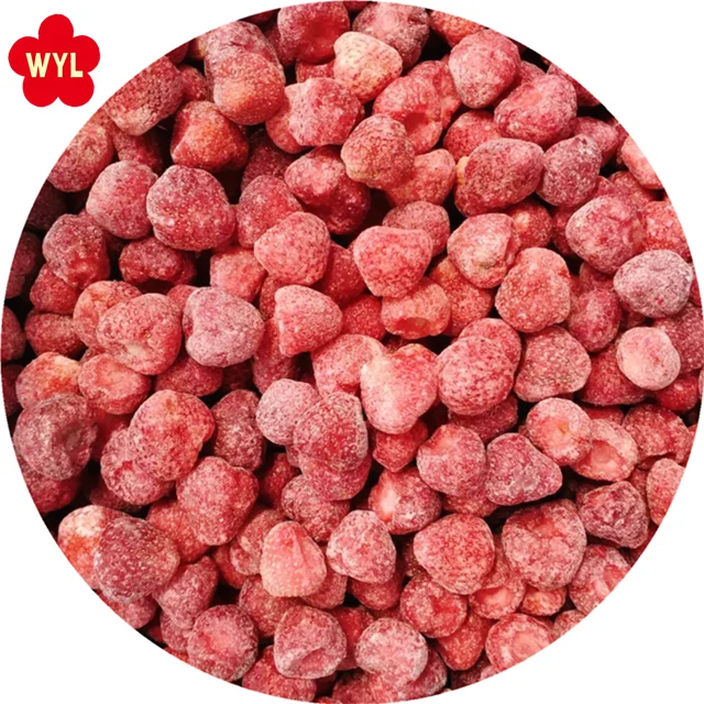 2022 high quality IQF fresh fruit  strawberry IQF strawberry