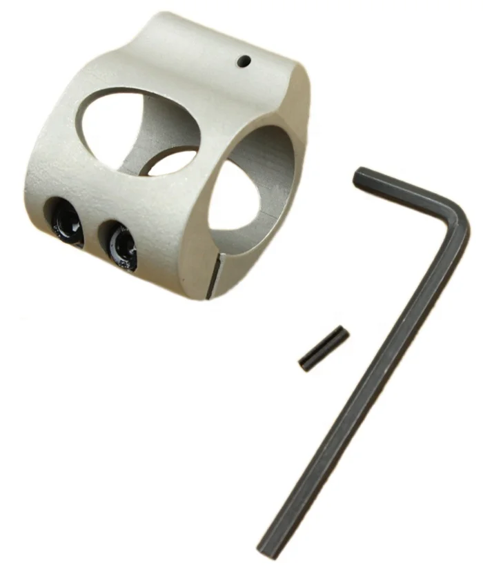 
Funpowerland Tactical Steel Low Profile Micro Block 0.75 Inch steel Gas Block with pin 