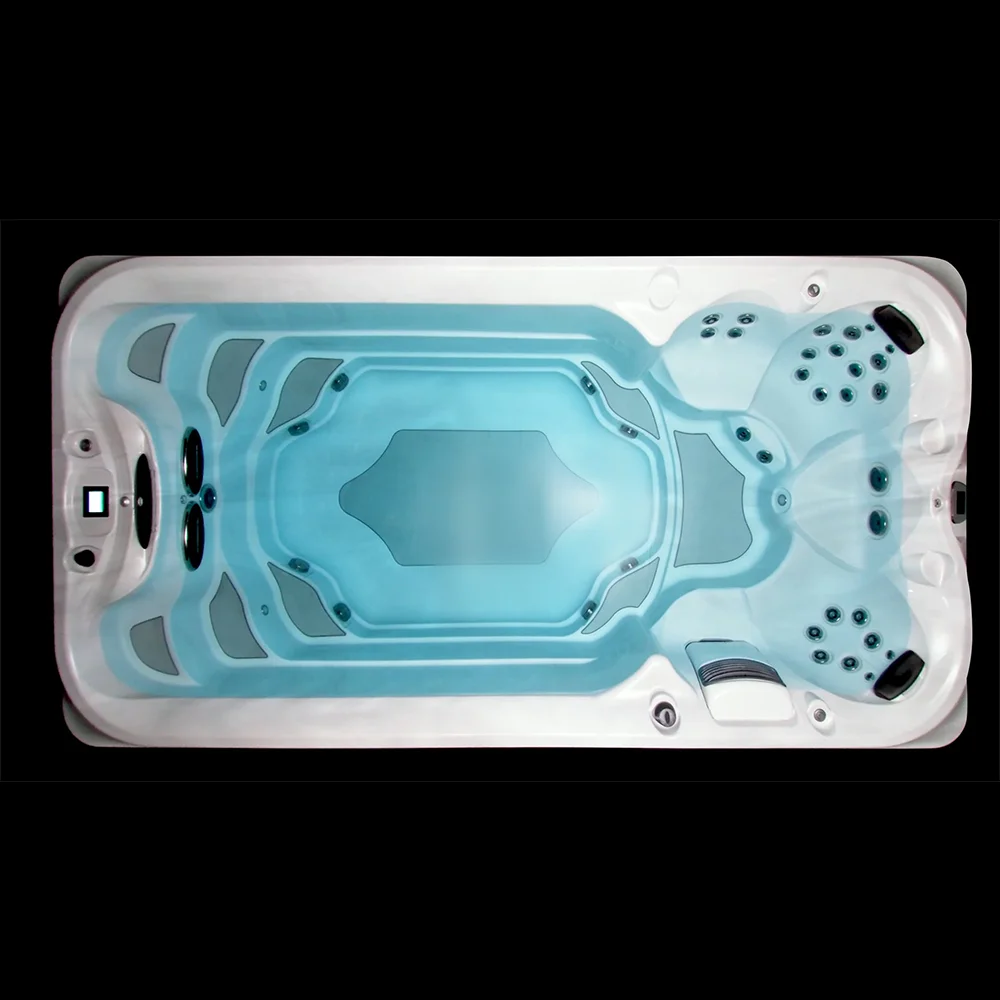 Child-Friendly PVC Sun Loungers with Aboveground Outdoor Swimming Pool Cover Spa Pool with Stylish Design