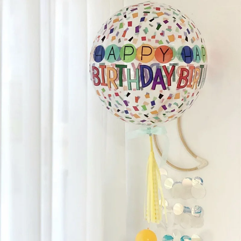 Wholesale Bobo Ballon 18/20/24/32 Inches Light LED Balloon  For Party Decoration