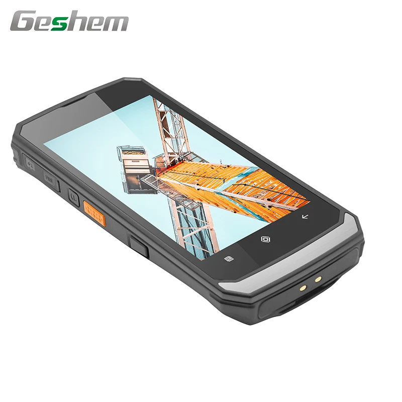 5 inch industrial rugged smartphone android pda with capacitive touchscreen