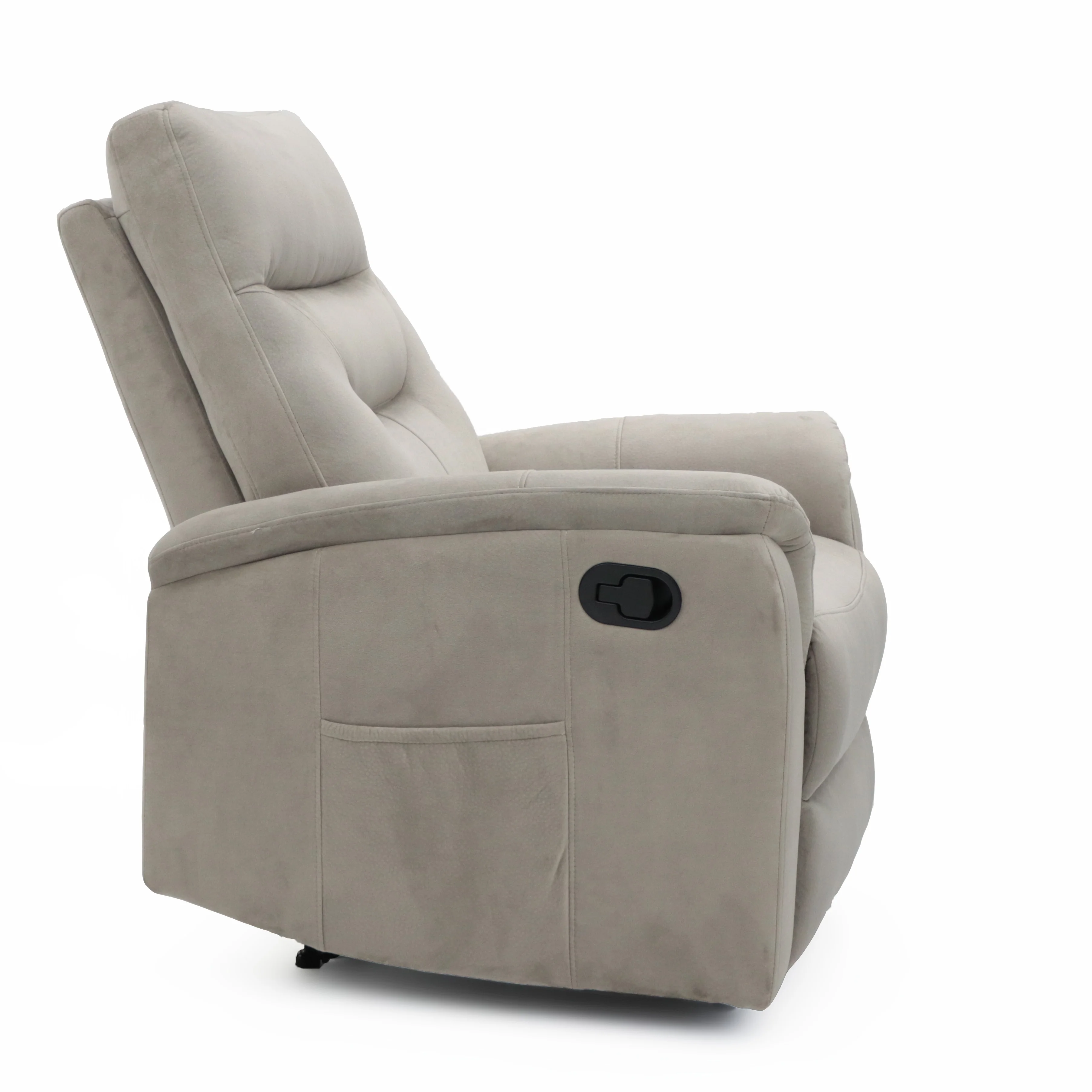 Geeksofa Cheap Prices Microfiber Fabric Manual Recline Armchairs With Massage Upholstery Furniture Sofa Seating For Living Room