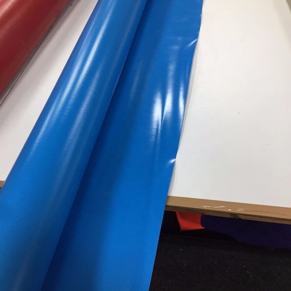 High Tenacity Polyester 610g/m2 PVC Coated Polyester Fabric Tarpaulin
