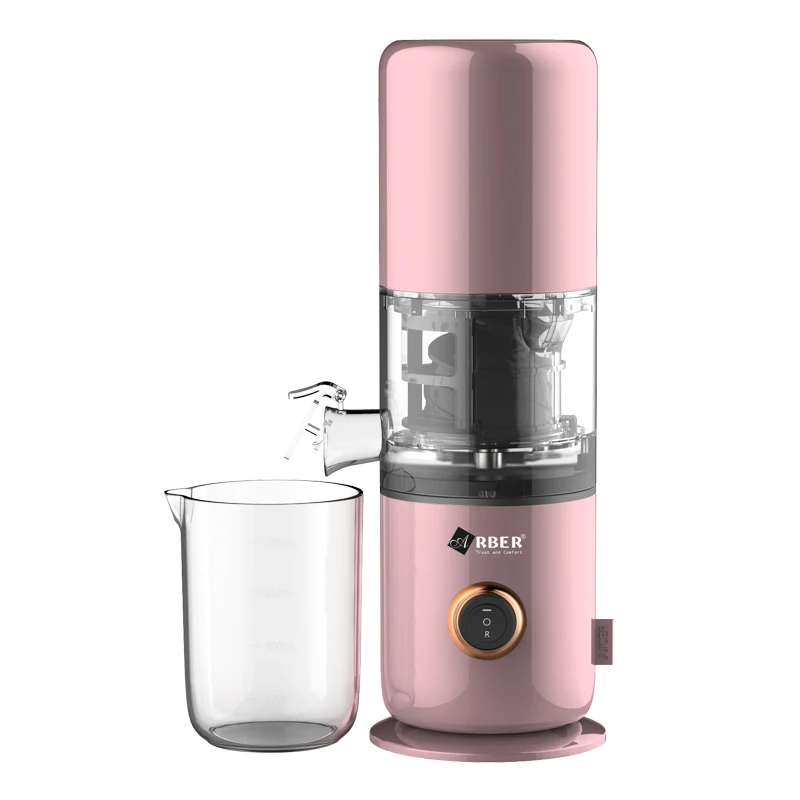 Cold Pressed Fresh Juice Small Electric Carrot Lemon Compact Vegetable Juicer Machine Mini Slow Juicer