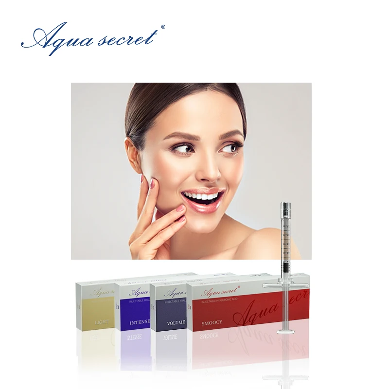 Aqua Secret superficial gloss acido hialuronico lip filler injection for rejuvenation