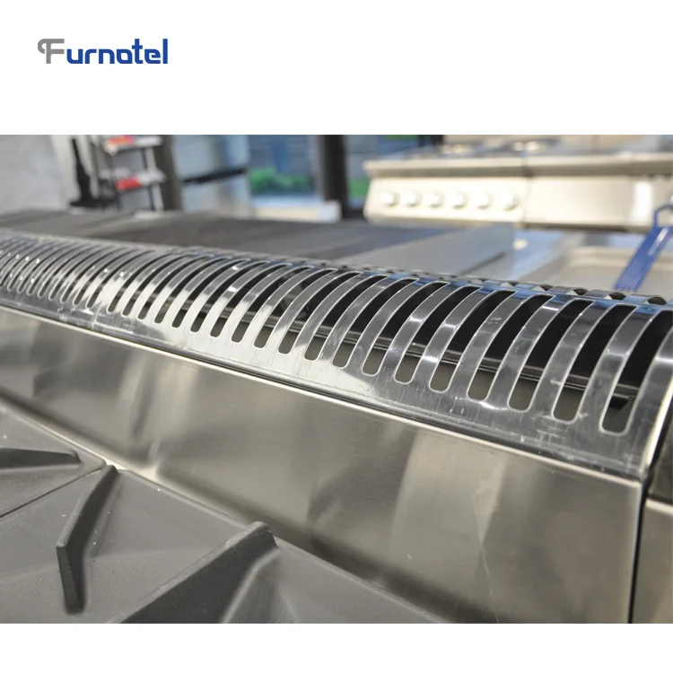 
Furnotel 900 Series Chinese Style Two Burner Cooking Range Without Oven 