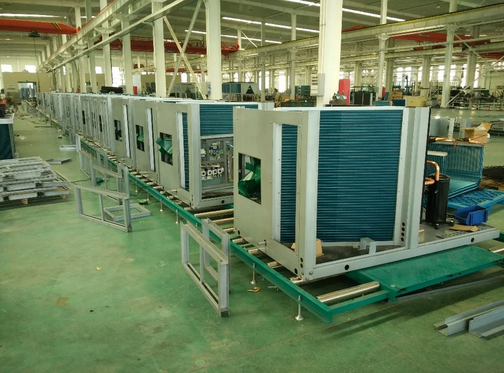 Rooftop packaged unit with inverter compressor