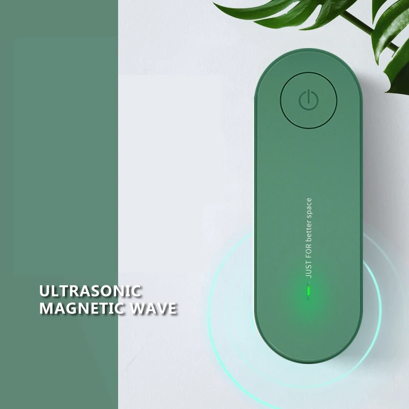 
Plug in Air Purifier for Home Cleaner Mini Air Ionizer to Remove Smoke Portable Deodorizer Air Freshener Green US Plug for room 