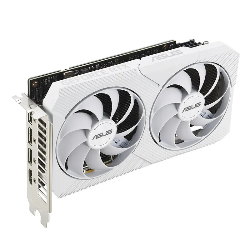 RTX3060 GPU компьютерная видеокарта игровая видеокарта DUAL-RTX3060-O8G-WHITE
