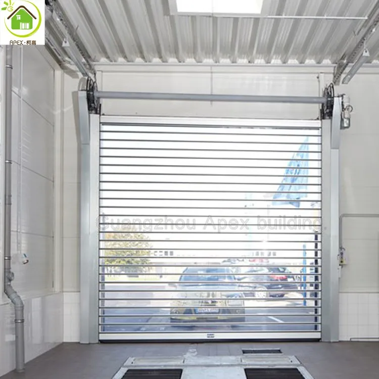 Polycarbonate clear Garage Door /transparent Rolling Shutters Door/overhead Door Garage Doors