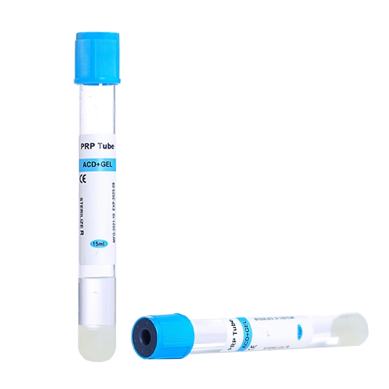 Производитель одноразовых стерильных трубок prp acd gel biotin ha 10 мл для Центрифуги