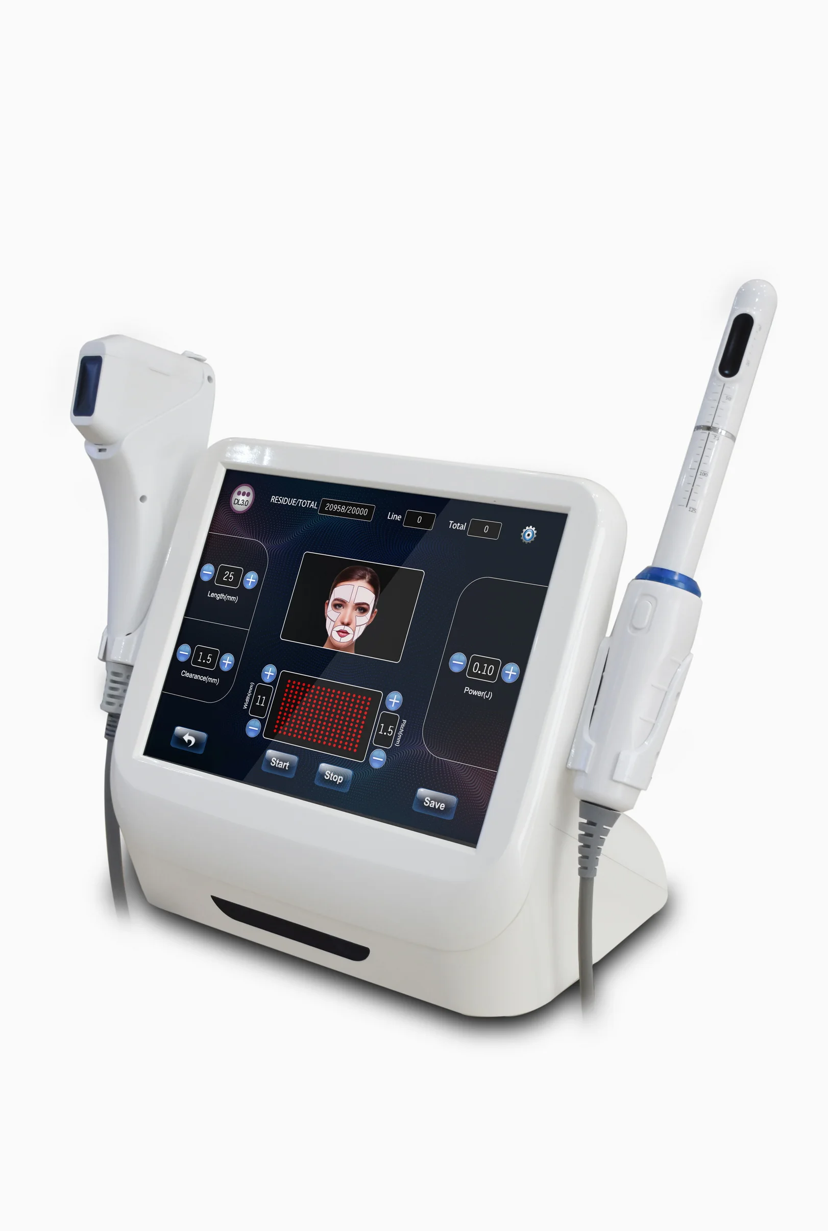 7D Facial Treatment Device 4D 2-in-1 Wrinkle Remover Skin Tightening Face Lifting Machine Rejuvenation Beauty Machine US/IT