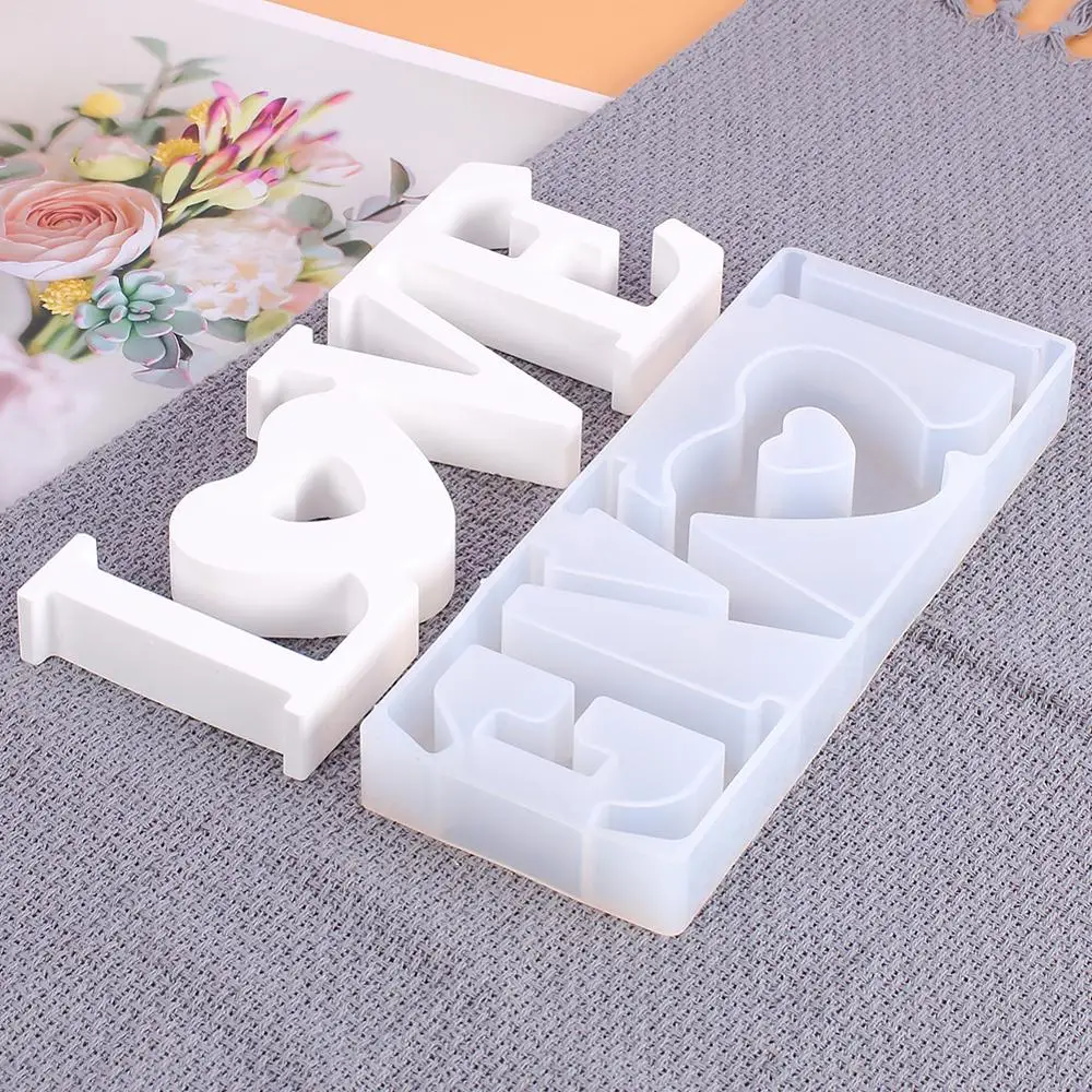 
Форма для эпоксидной смолы в форме сердца, силиконовое украшение для дома «сделай сам», формы для декора стола ручной работы 