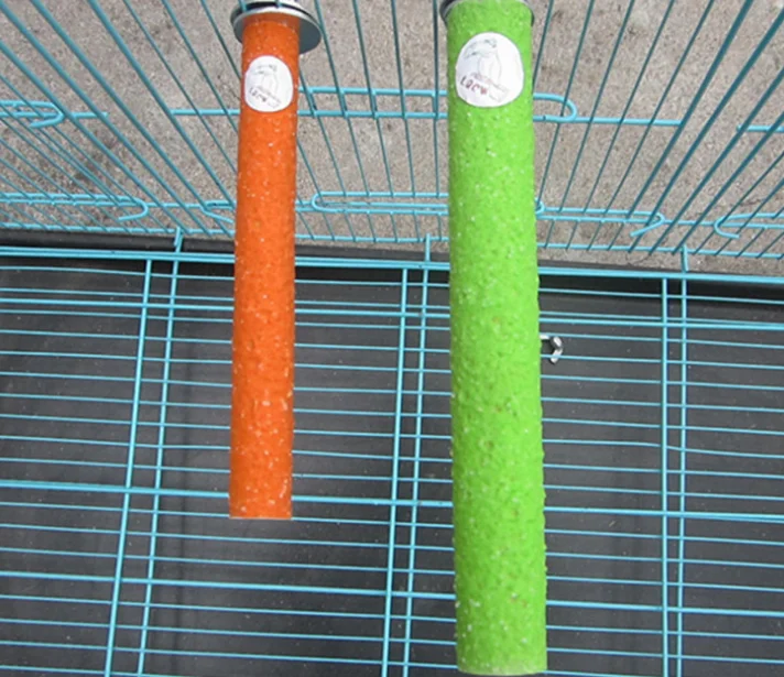 Цветная игрушка для жевания попугаев в виде клетки для домашних животных