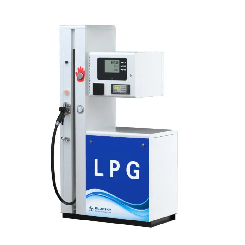 LPG one- and two-hoses Double Nozzle LPG Dispenser With RFID/ IC card