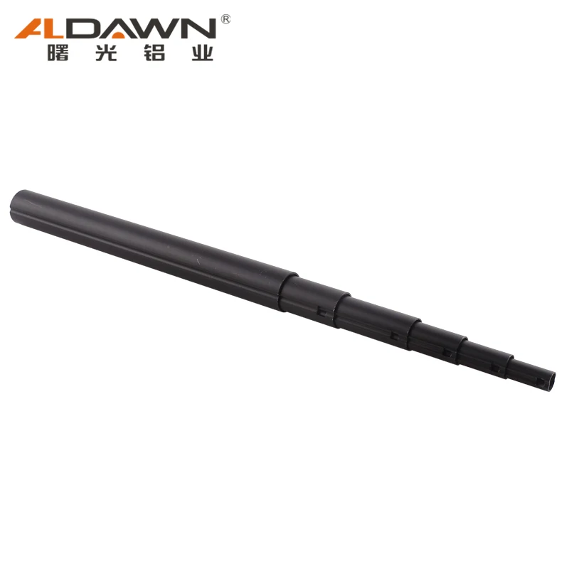 6060/6061/6063/6463 black gray photographic camera equipment aluminum pipe double groove aluminum alloy tube