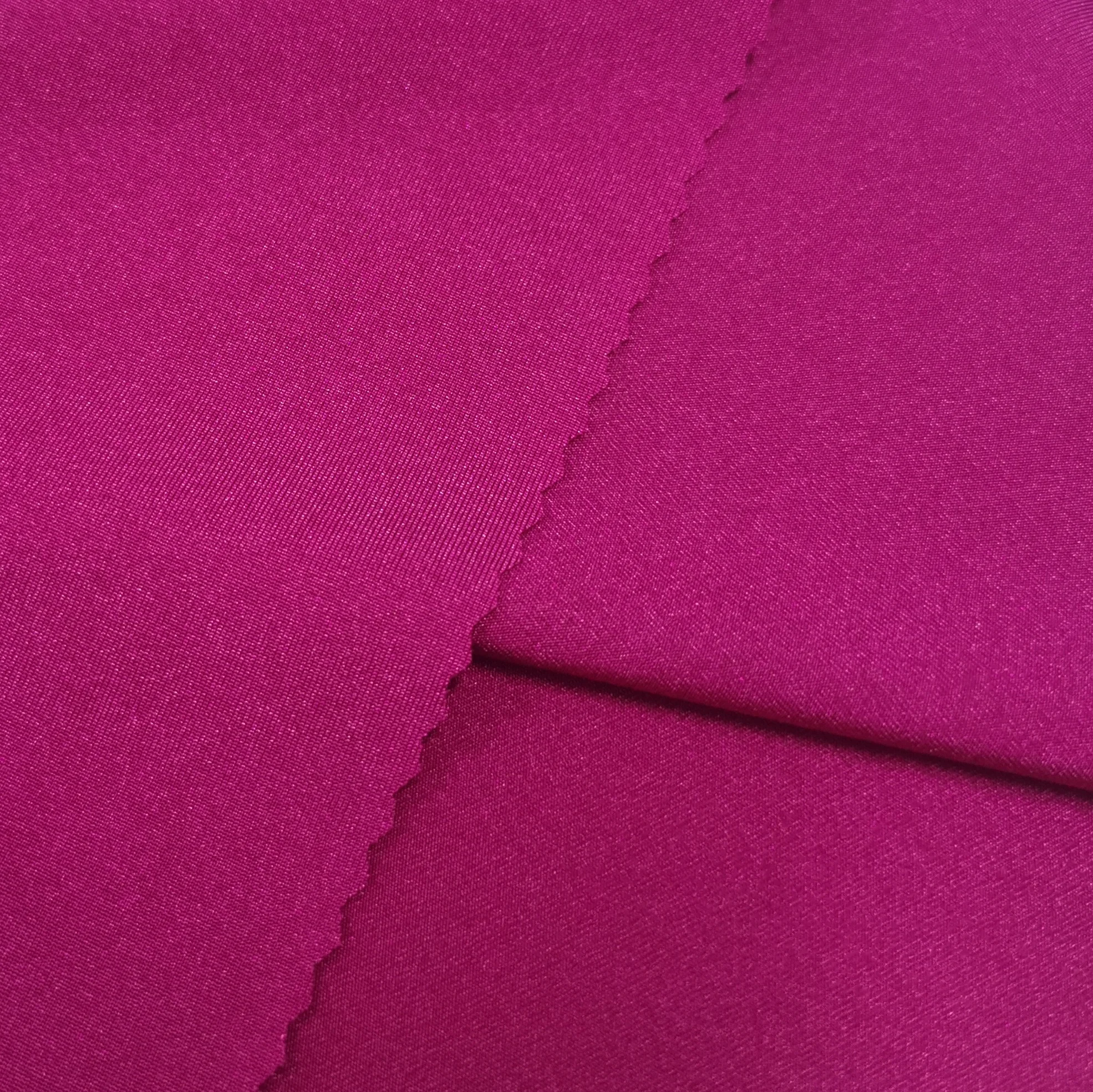 2022 Runlam New design single shiny micro fabric jersey knitting 92 nylon 8 spandex 4 way stretch fabric for underwear