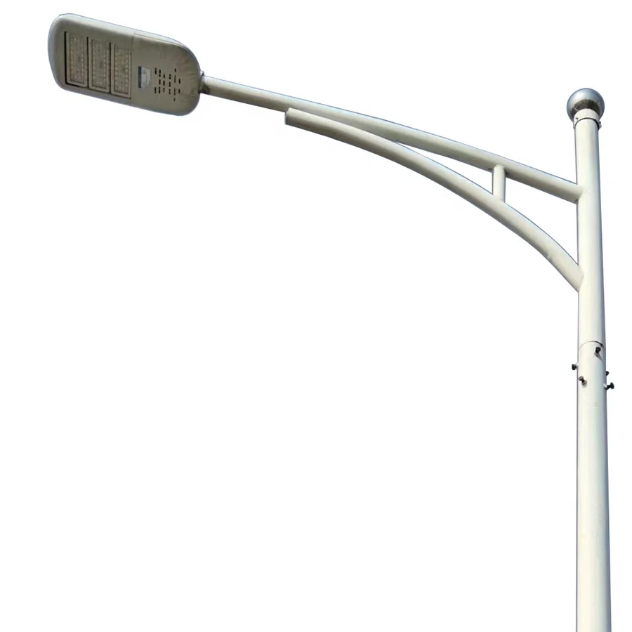 FUTAO Hot Dip Galvanized Street Light Pole Solar Street Light Pole With Integration Of Multiple Functions