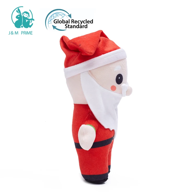 OEM ODM Custom Manufacturer Wholesale Christmas Santa Claus stuffed Plush toy for kids Christmas gift