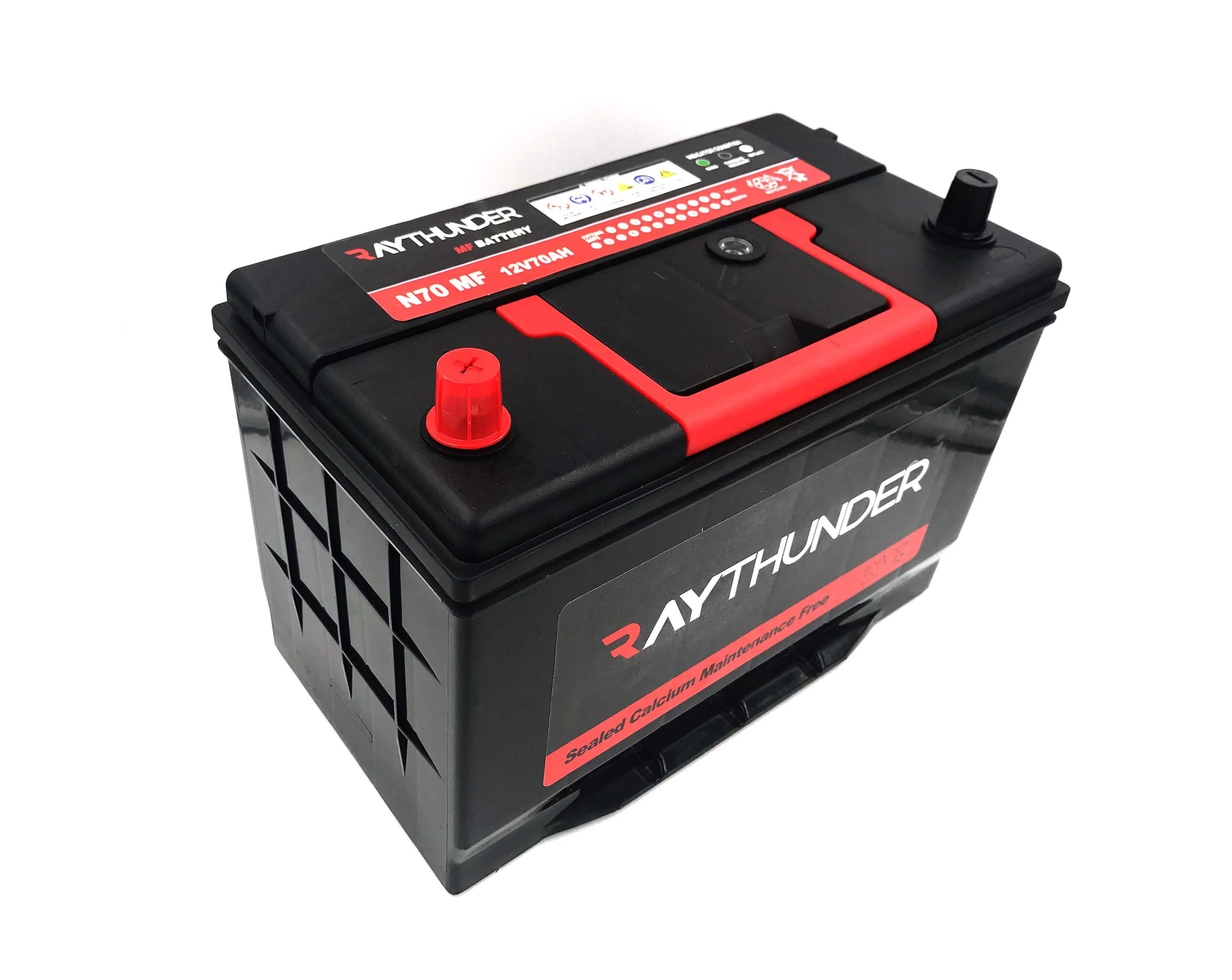 N70 MF 12V70AH lithium battery electric car/24 volt car battery
