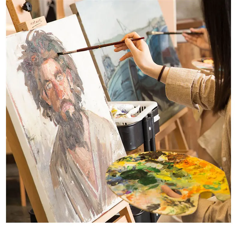 Manufacturers OEM Wooden canvas 10x10 board blank canvases to paint