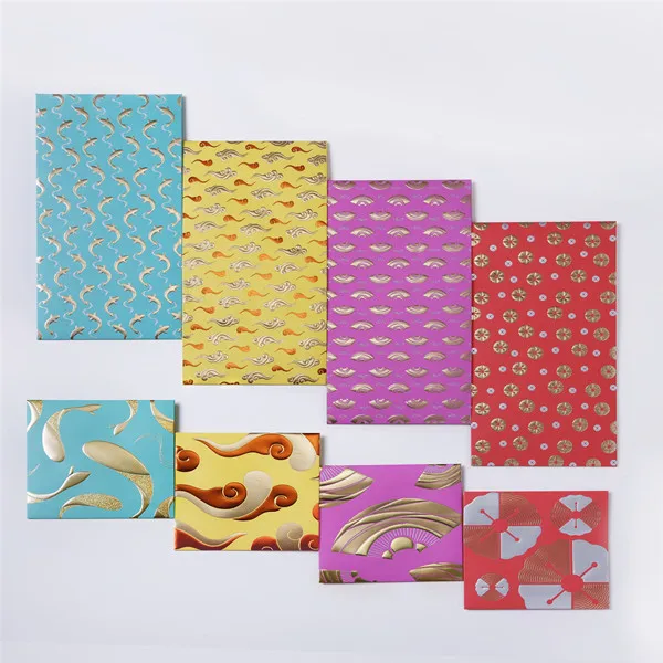 
2021 New Year Luxury High Quality New Design Red Packet Red Envelopes Mid-Autumn Festival Red Envelop 