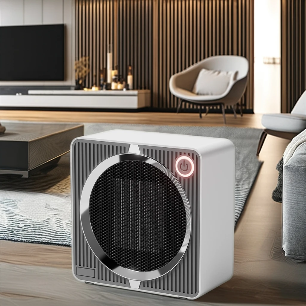 Maist Best-Selling PTC Portable Infrared Fan Electric Quartz Garden Air Blower Family Room Outdoor Ceramic Ventilation Desktop