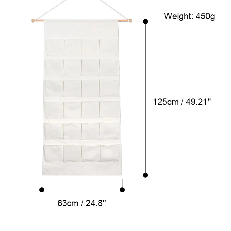 Customized DIY Christmas Advent Calendar Sublimation Blank Xmas Calendar with Pockets Wall Hanging Bag for Xmas Decoration