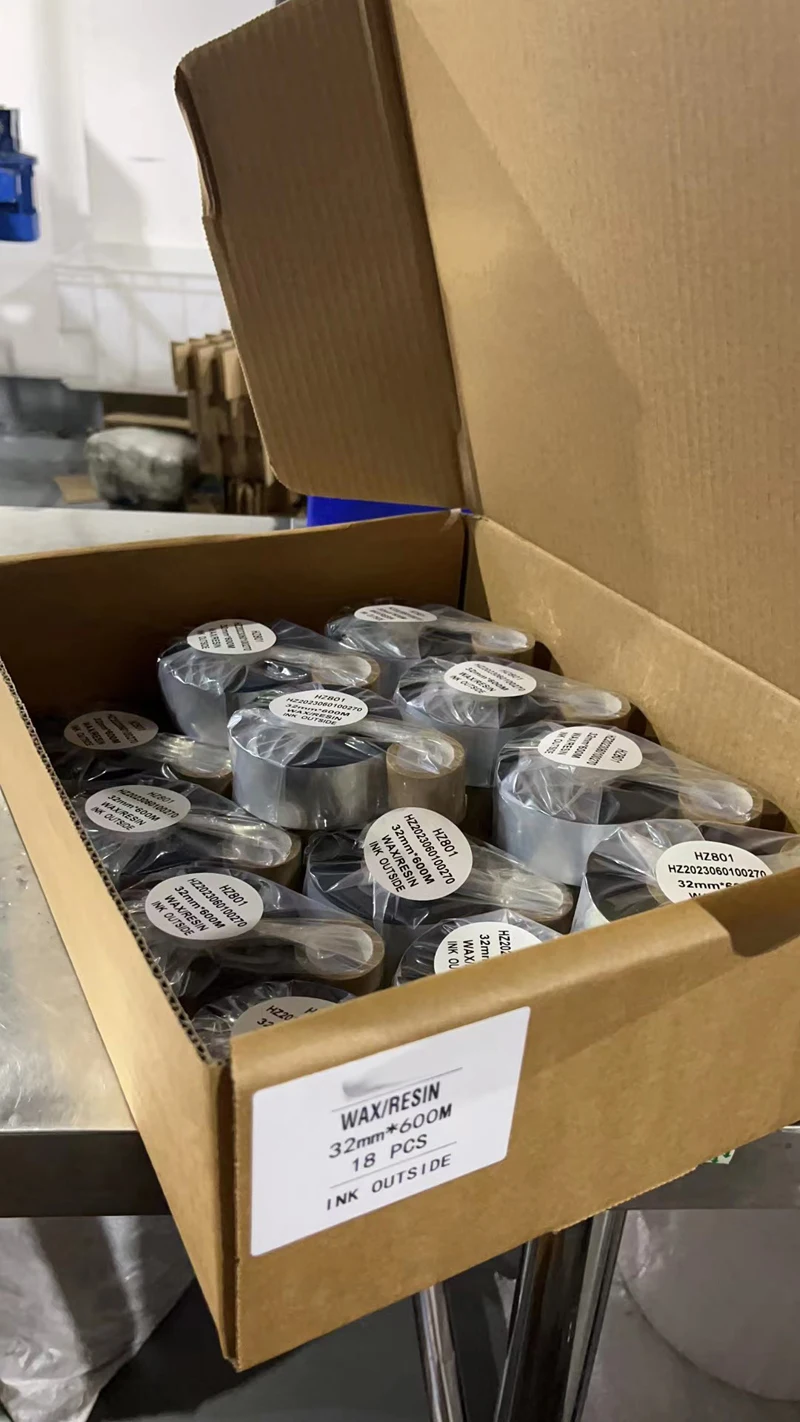 INK in/outside resin ribbon wax oem for MARKEM X60 55mm 66mm TTO ribbons