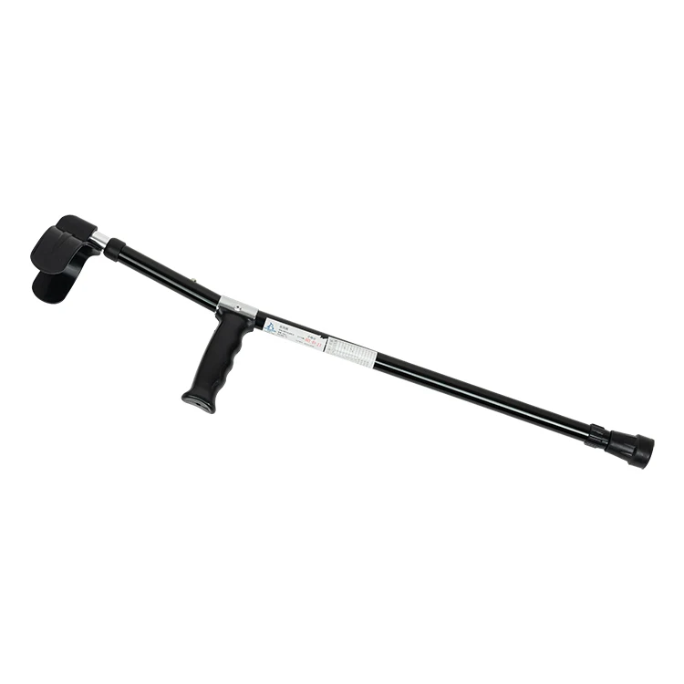 Adjustable axillary crutch medical rubber feet elbow crutches