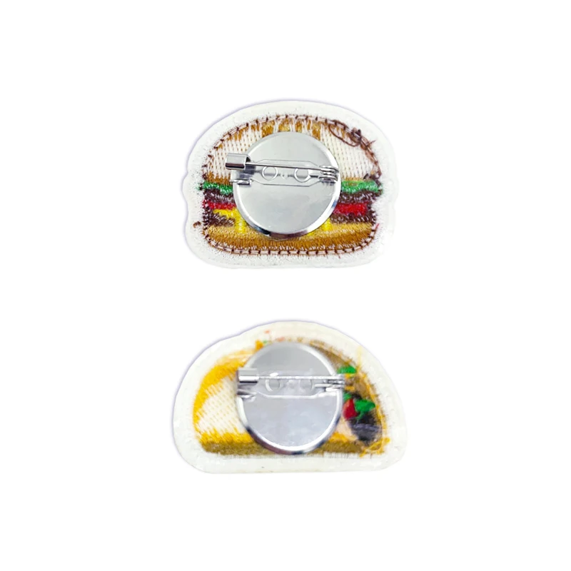 BCSI Manufacturer Custom Cartoon Style Stereo Embroidery Hat Pins A Set Of Two