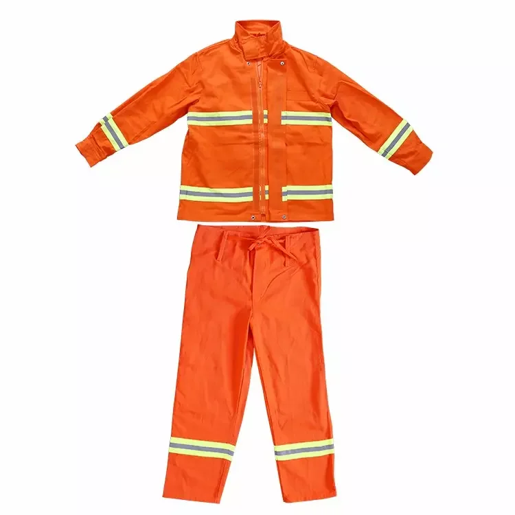 China factory Comfortable Wearing  fire training suit fireman uniform hot sale in India