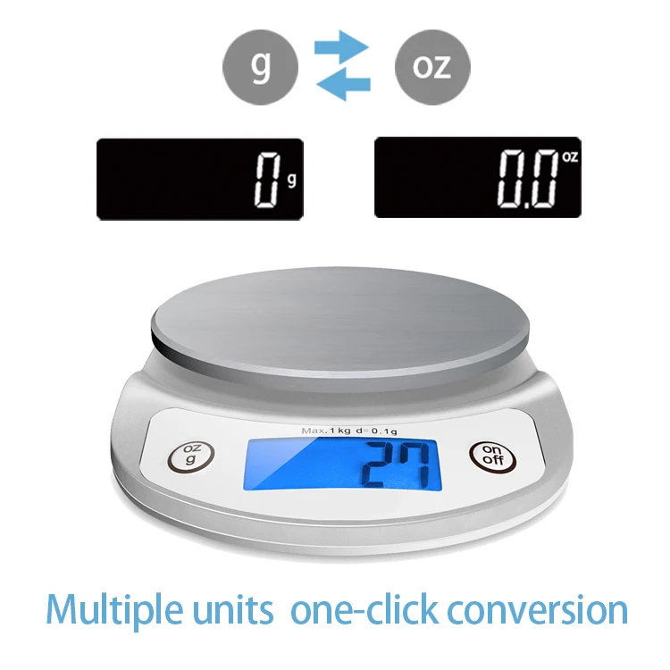 YILAI hot sell kitchen scale 3 kg Wholesale high accuracy sensor digital household kitchen scales