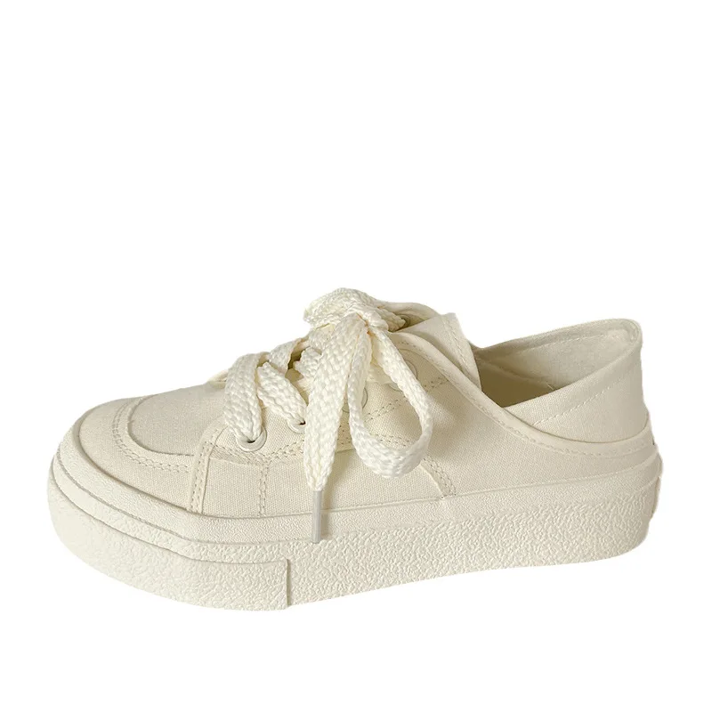 Женские парусиновые туфли на толстой подошве SIZE35-40