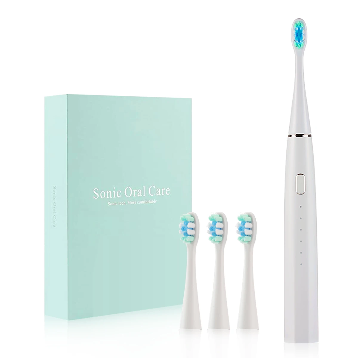  CE FCC ECO Friendly Electric Toothbrush IPX7 Waterproof Rechargeable Slim