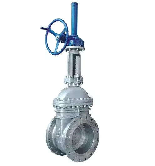 China Stainless Steel Flange Pneumatic Knife Gate Valve Air Control Knife Gate Valve