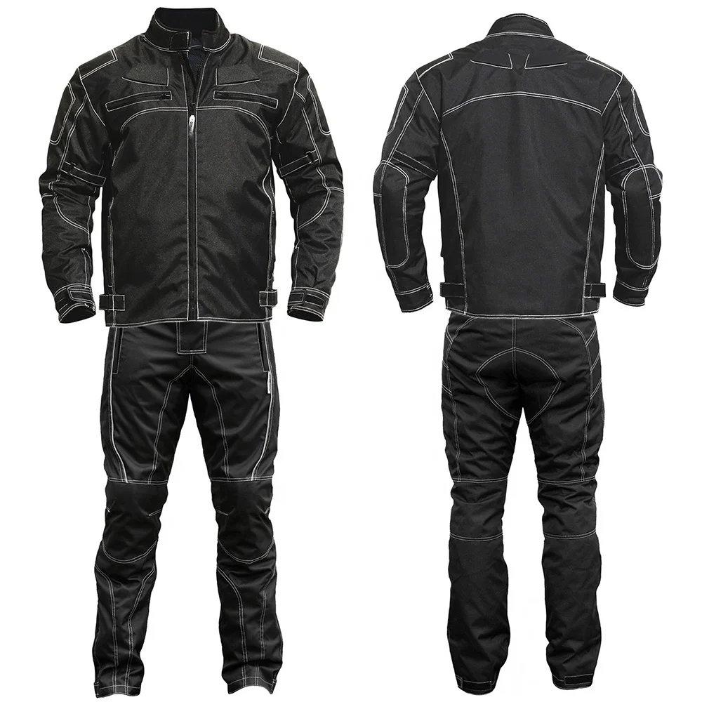 Мотоциклетный костюм Cordura/Textile высокого качества мотоциклетный комплект из 2 предметов куртка и брюки